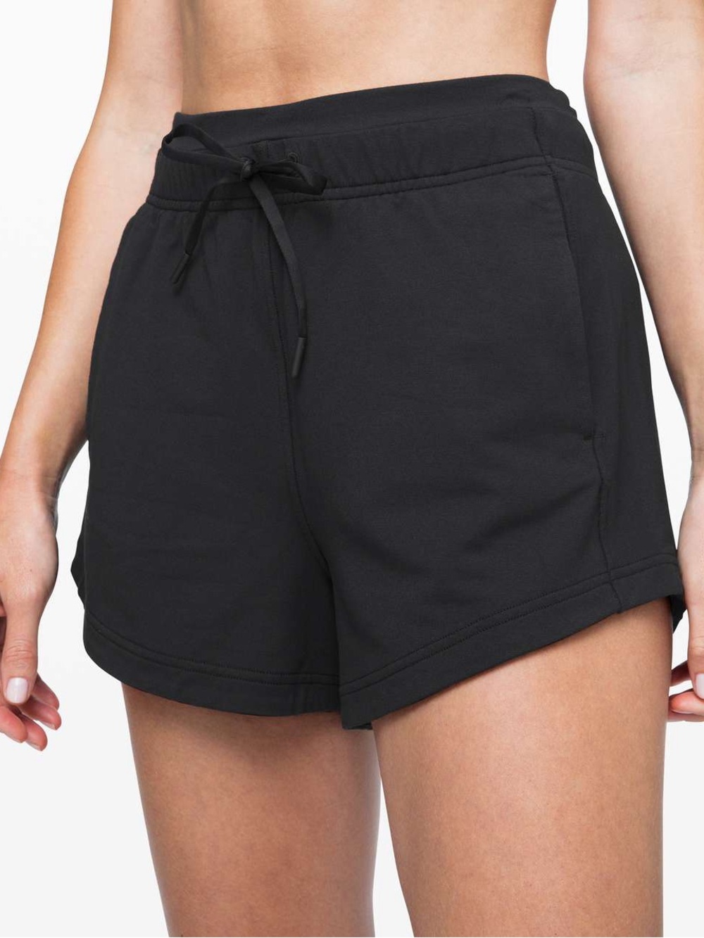 Lululemon Inner Glow High-Rise Short 3" Modal Black Size 0 - Picture 1 of 7